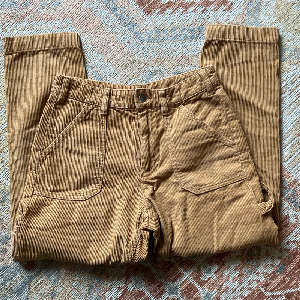 RVCA, Women’s High waisted Corduroy Pant, Evolution, Size 26